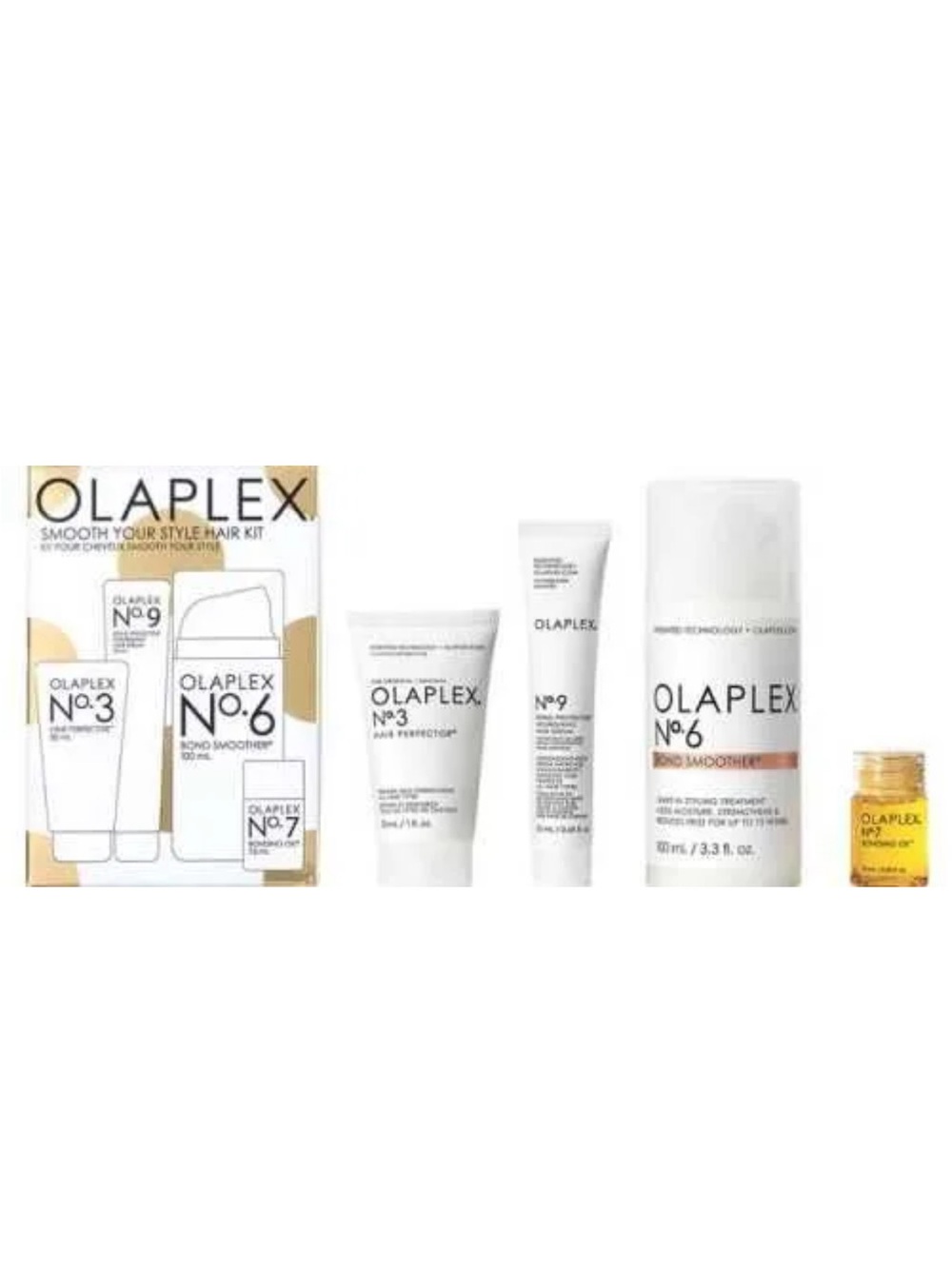 OLAPLEX Women's Hair Repair Kit - White with Gold Accent